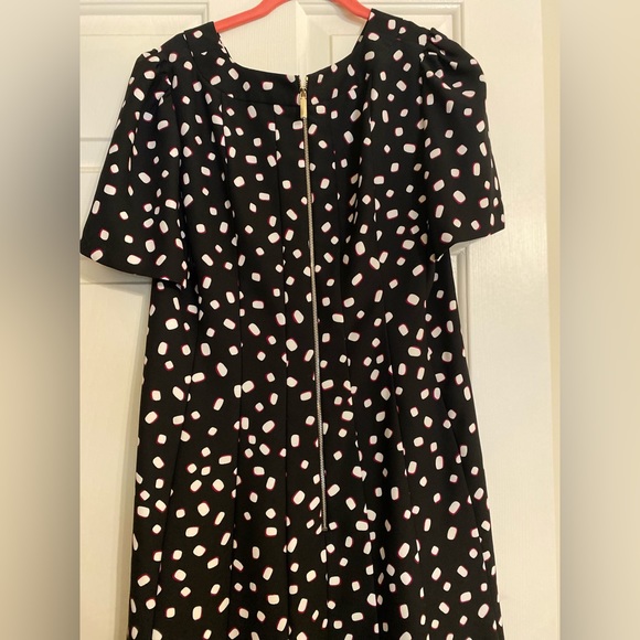 Kate Spade polka dot cocktail dress, size 10 - Picture 3 of 4